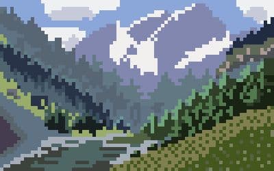 A low-definition image example